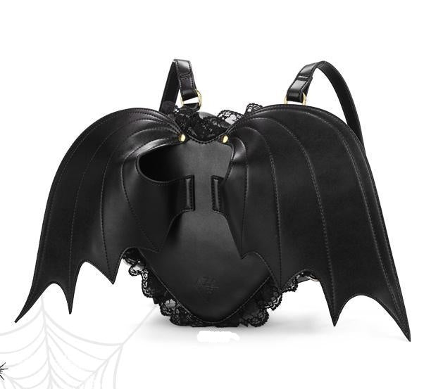 Bat Wings Kids Backpack with adjustable shoulder straps and spacious compartments for boys and girls, ideal for school, travel, and daily use