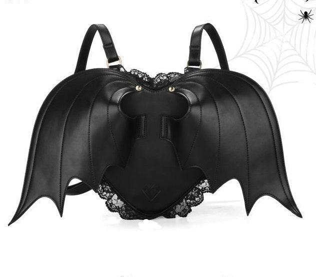 Bat Wings Kids Backpack – Lightweight School Bag for Children
