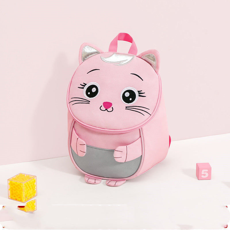 Cute kids backpack with adjustable shoulder straps and spacious compartments for boys and girls, ideal for school, travel, and daily use