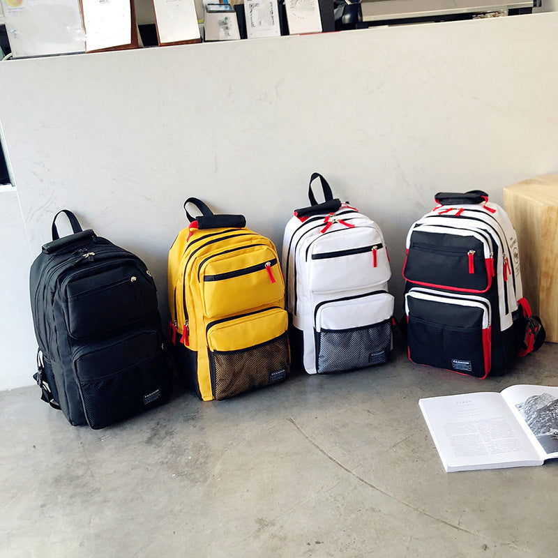Fashion student backpack with spacious compartments and adjustable shoulder straps for school, college, travel, and everyday use
