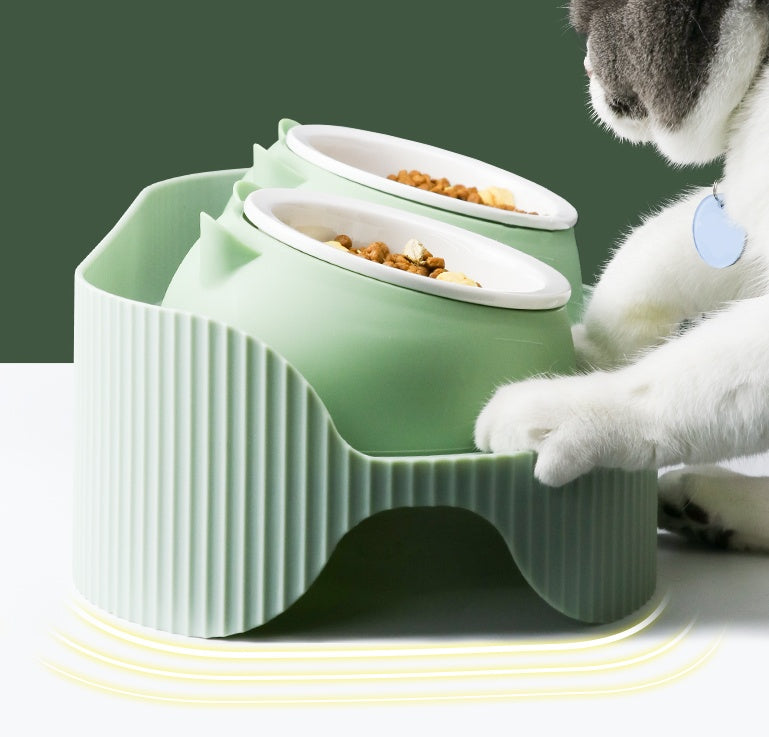 Pet Cat Bowl Food Bowl Protect Cervical Spine Food Bowl Food Bowl