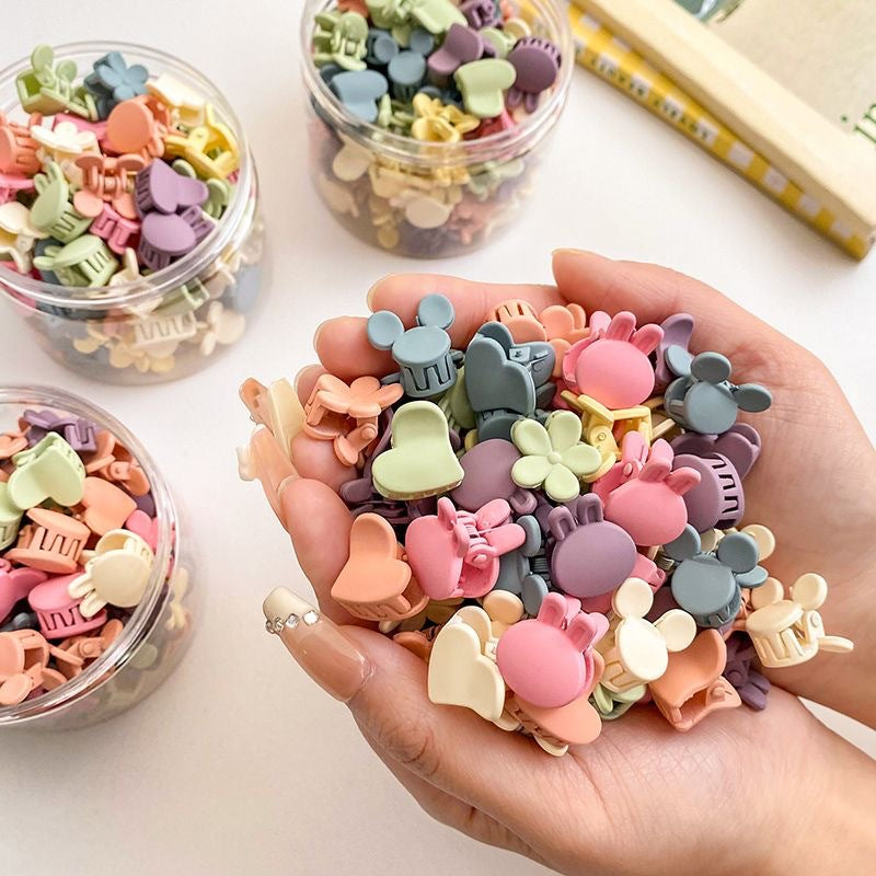 Kids candy hair clip Bangladesh colorful mini princess side hair clip for baby girls fashion accessory