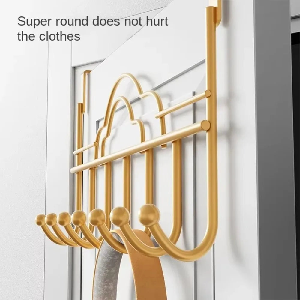 New No Punch Door Storage Hook Universal Household Home Storage Rack Multifunction Traceless Wall Hanger Hook