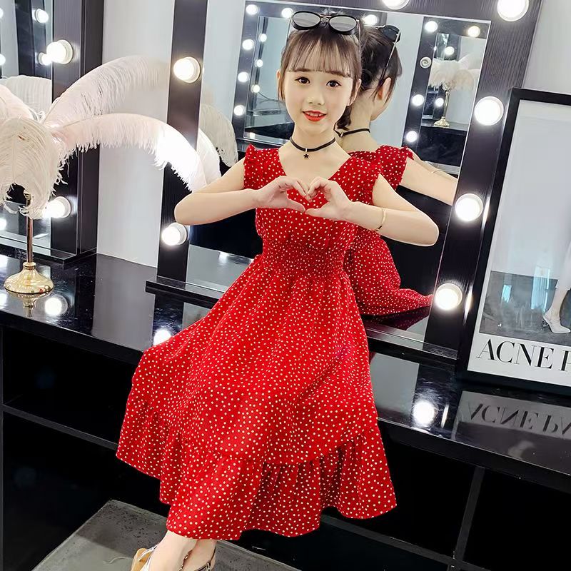 Girls casual dress with soft breathable fabric and short sleeves for comfortable summer everyday wear