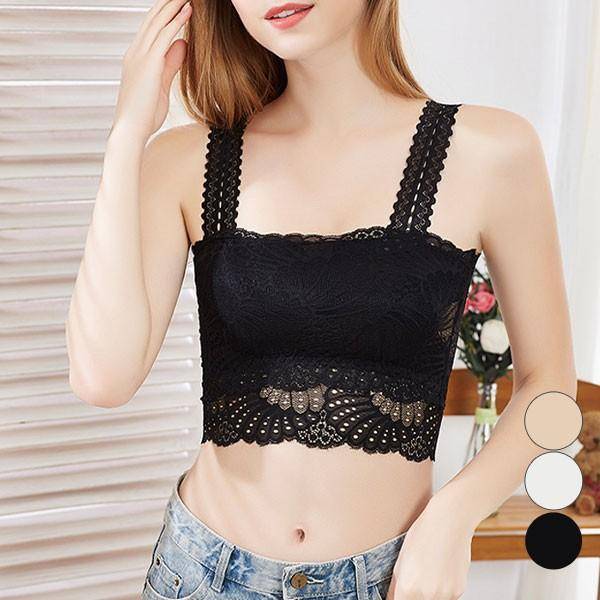 Women crop top bralette Bangladesh floral lace tube top for stylish daily wear and party outfits