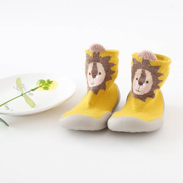 Infant Cartoon Socks Shoes - Soft Cotton Anti-slip Baby Footwear